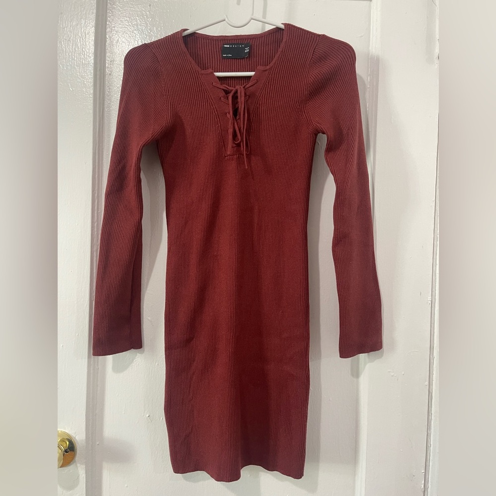 ASOS Ribbed Sweater Dress